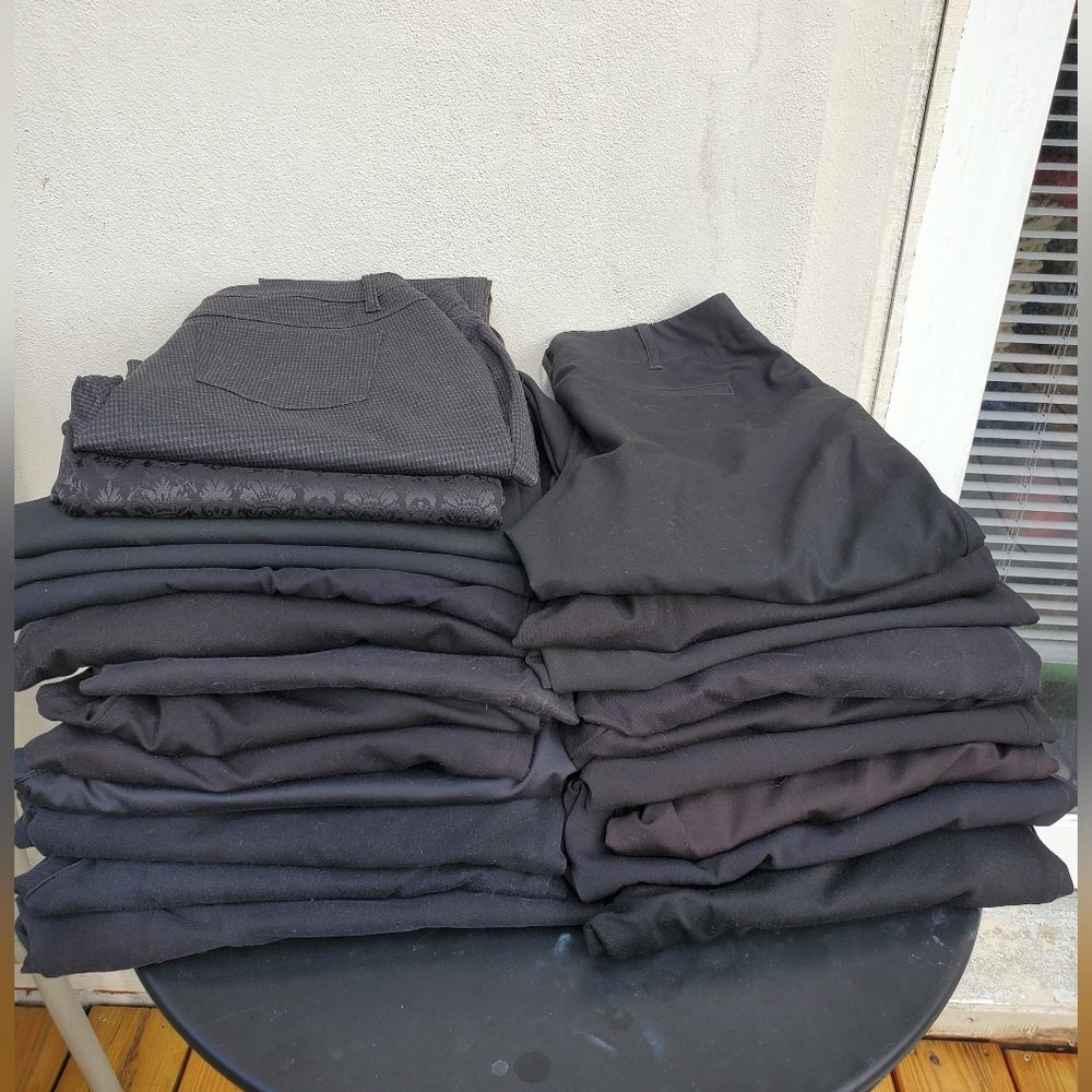 Uniform / Office pants excellent like new 2 for 30